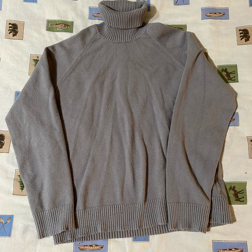 Men's Gray Turtleneck H&M Sweater